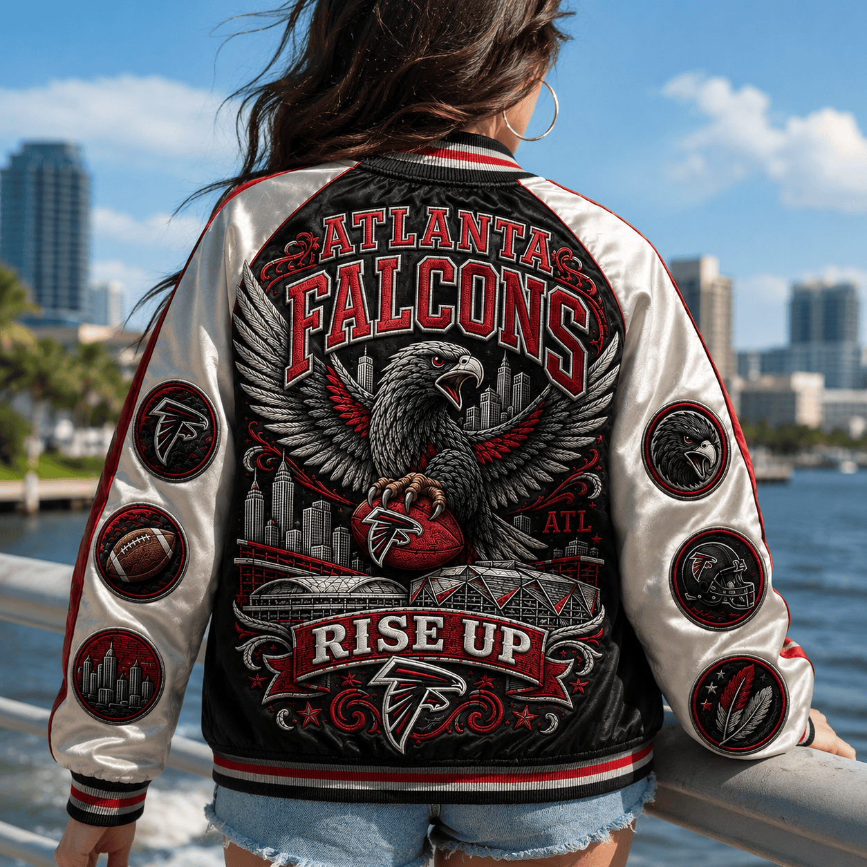 PREMIUM ATF SATIN BASEBALL JACKET PDL