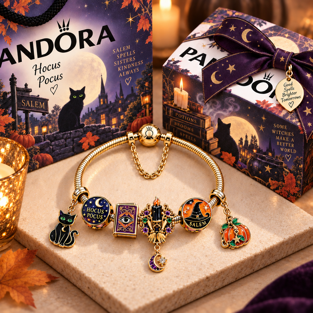 HCPC Gold Charm Bracelet Set TTN
