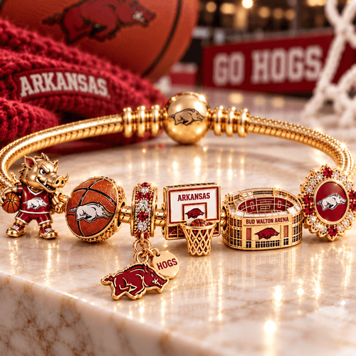 AKR Gold Charm Bracelet Set TTTT