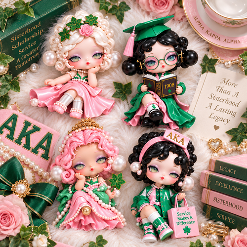 AKA Premium Mini Collectible Character Set NTNA