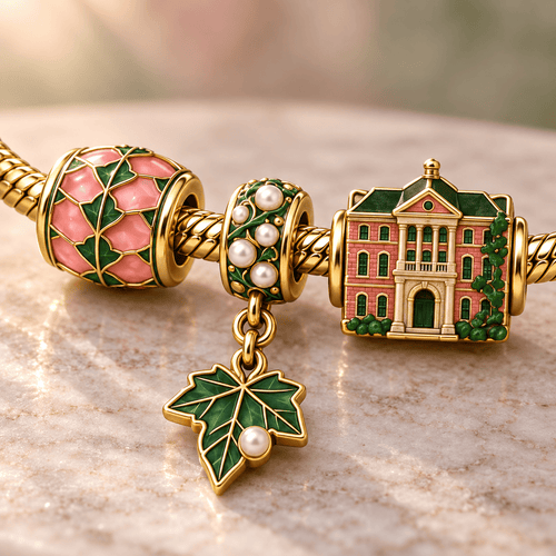 AKA Gold Charm Bracelet Set HQH